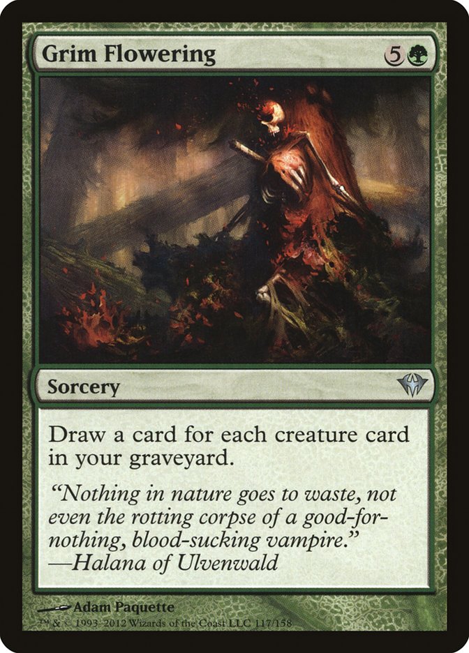 Grim Flowering [Dark Ascension] | Game Haven TX