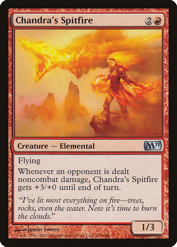 Chandra's Spitfire [Magic 2011] | Game Haven TX