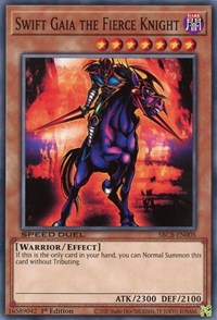 Swift Gaia the Fierce Knight [SBCB-EN005] Common | Game Haven TX