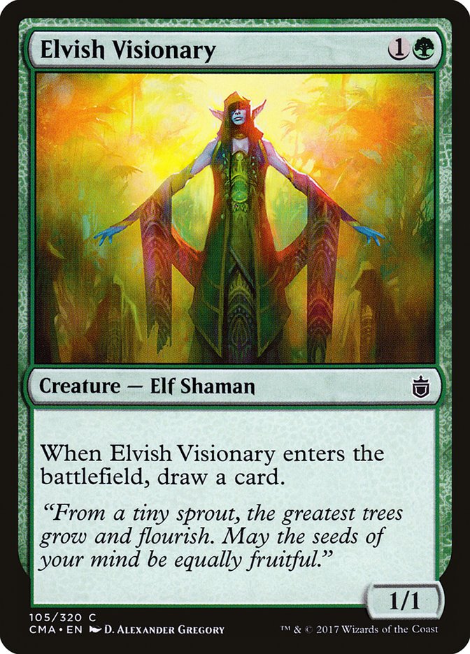 Elvish Visionary [Commander Anthology] | Game Haven TX
