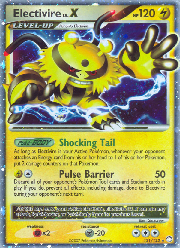 Electivire LV.X (121/123) [Diamond & Pearl: Mysterious Treasures] | Game Haven TX