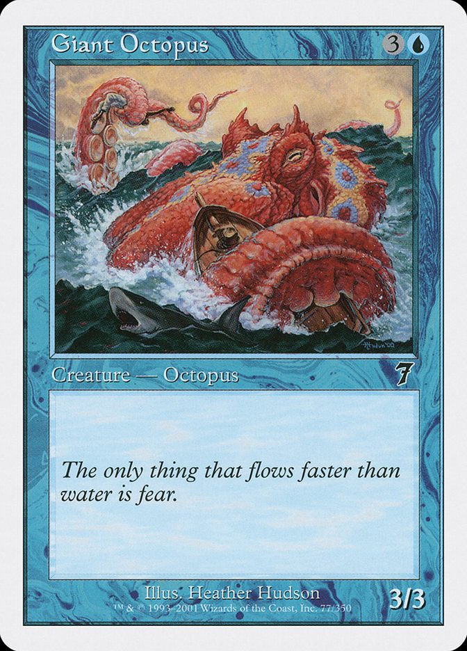 Giant Octopus [Seventh Edition] | Game Haven TX