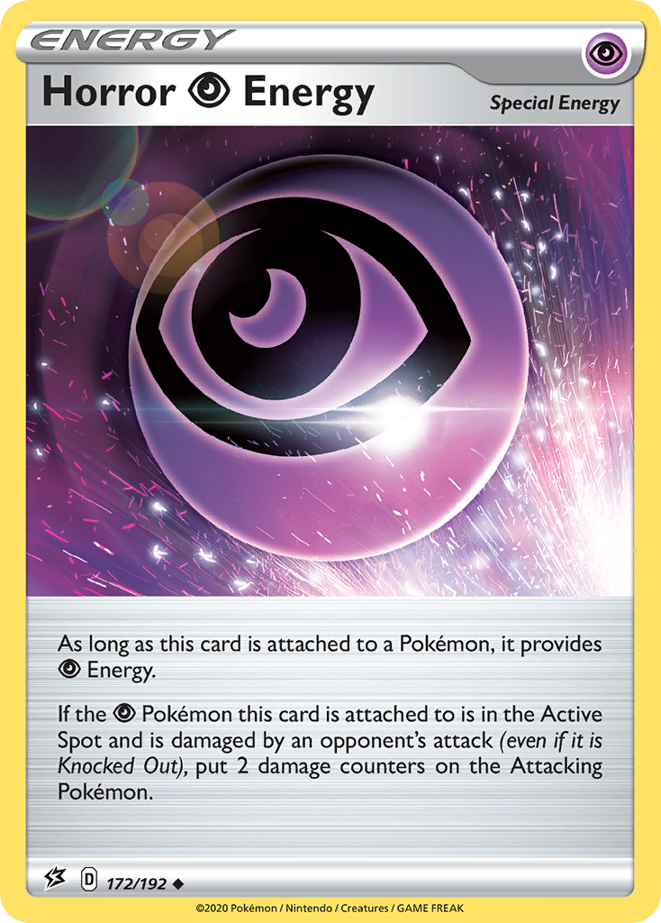 Horror Psychic Energy (172/192) [Sword & Shield: Rebel Clash] | Game Haven TX