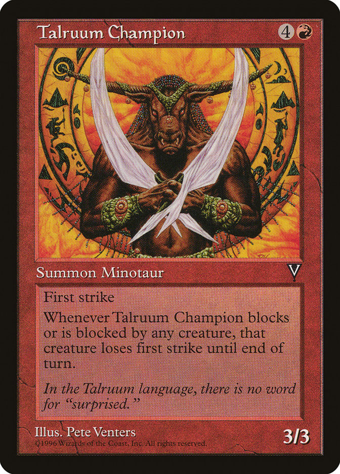 Talruum Champion [Visions] | Game Haven TX
