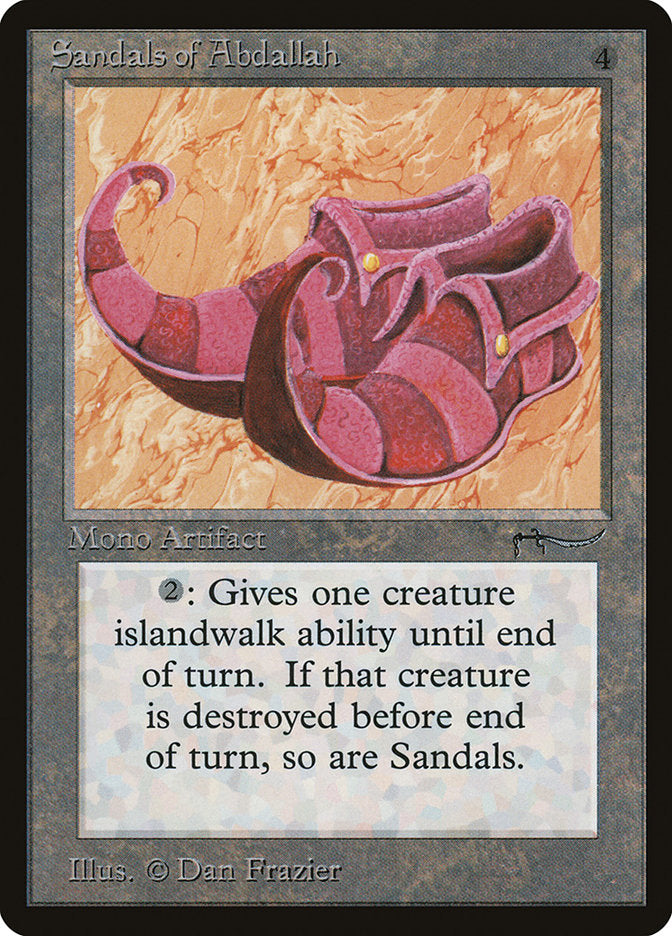 Sandals of Abdallah [Arabian Nights] | Game Haven TX