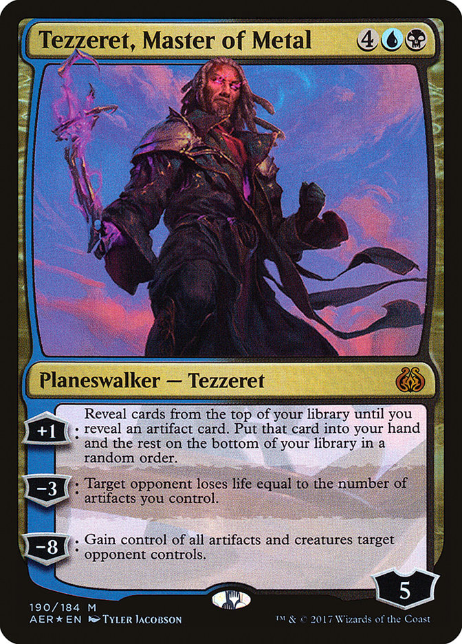 Tezzeret, Master of Metal [Aether Revolt] | Game Haven TX