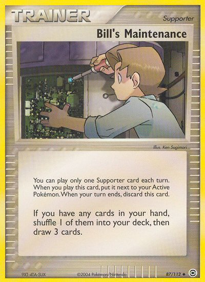 Bill's Maintenance (87/112) [EX: FireRed & LeafGreen] | Game Haven TX