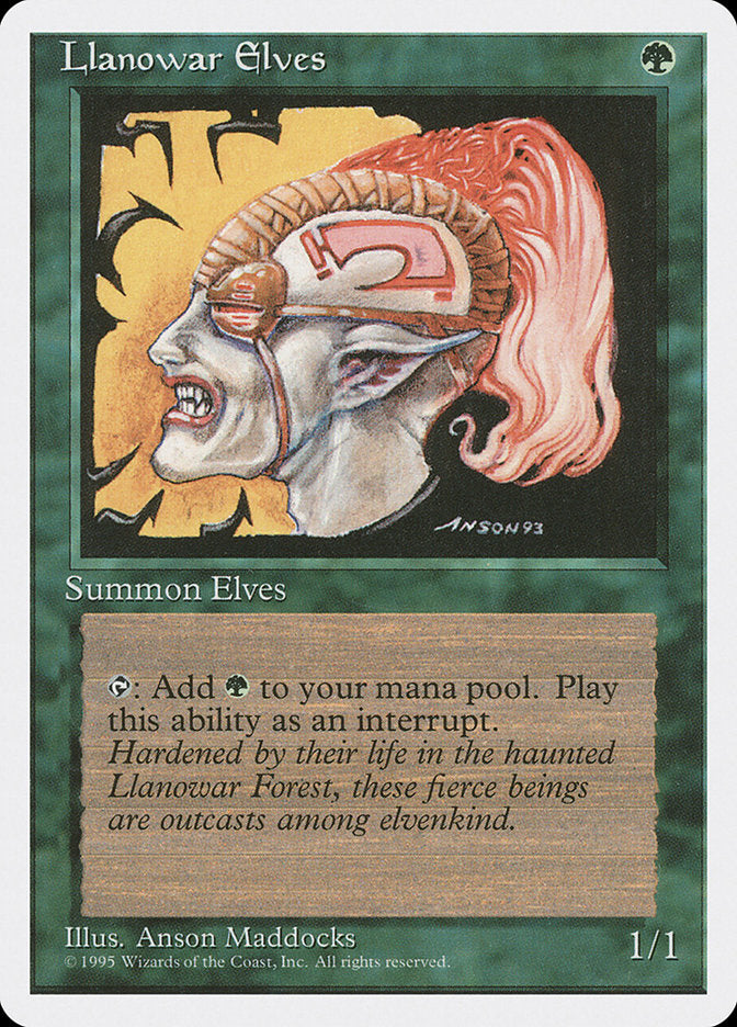 Llanowar Elves [Fourth Edition] | Game Haven TX