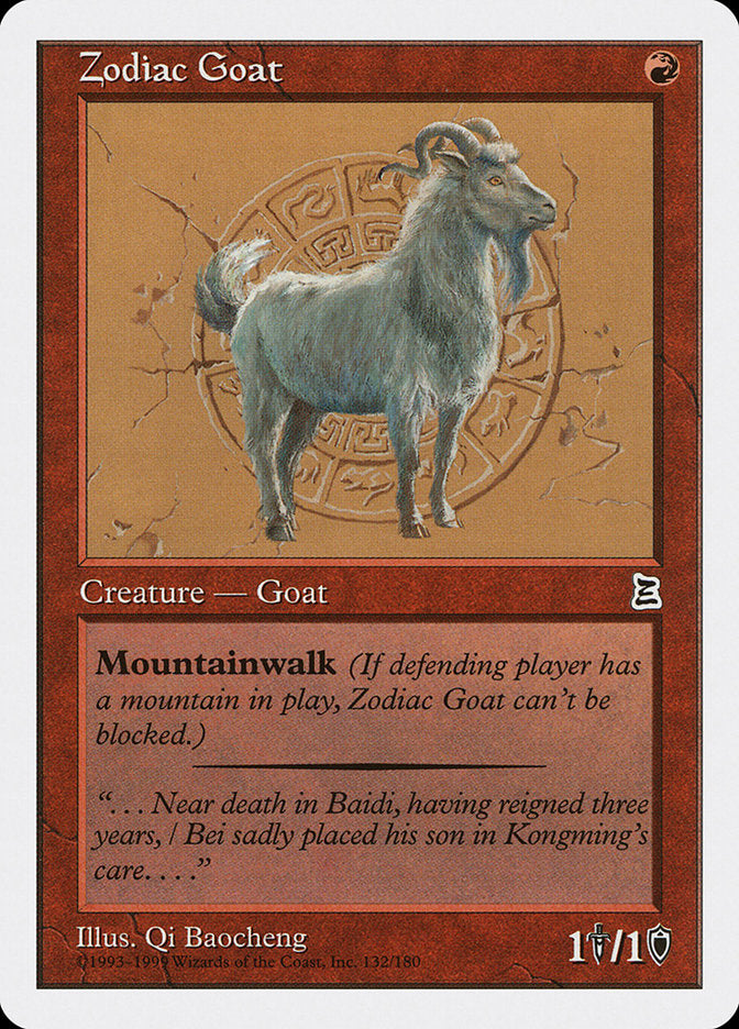 Zodiac Goat [Portal Three Kingdoms] | Game Haven TX