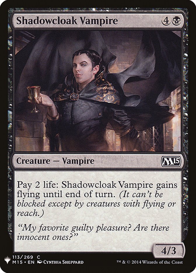 Shadowcloak Vampire [Mystery Booster] | Game Haven TX
