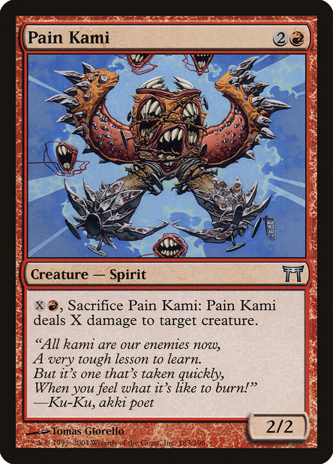 Pain Kami [Champions of Kamigawa] | Game Haven TX