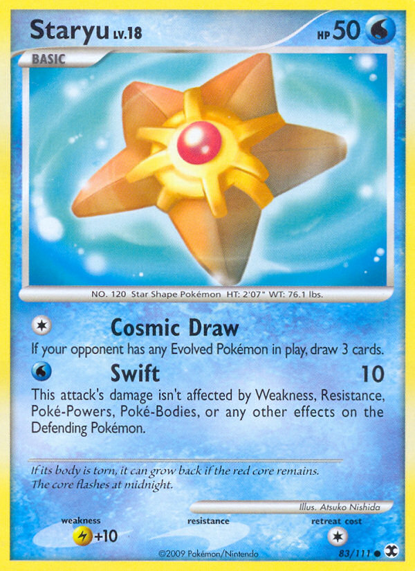 Staryu (83/111) [Platinum: Rising Rivals] | Game Haven TX