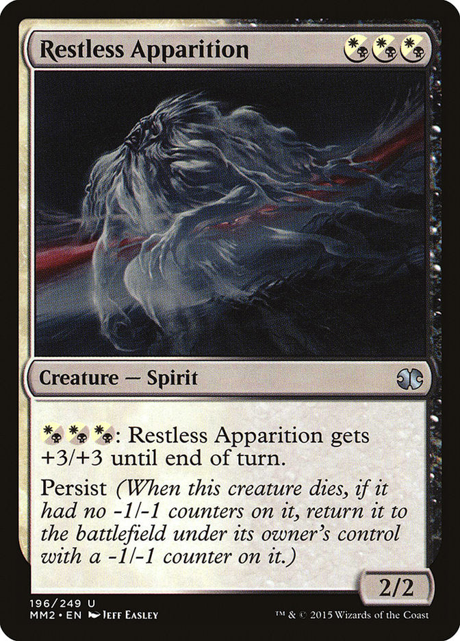 Restless Apparition [Modern Masters 2015] | Game Haven TX