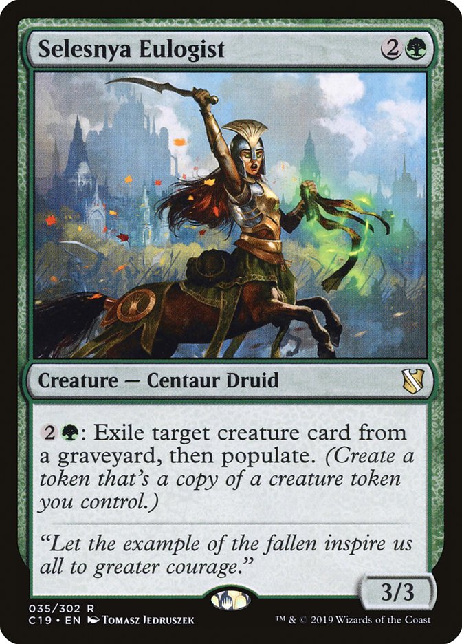 Selesnya Eulogist [Commander 2019] | Game Haven TX