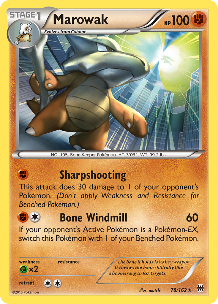 Marowak (78/162) [XY: BREAKthrough] | Game Haven TX