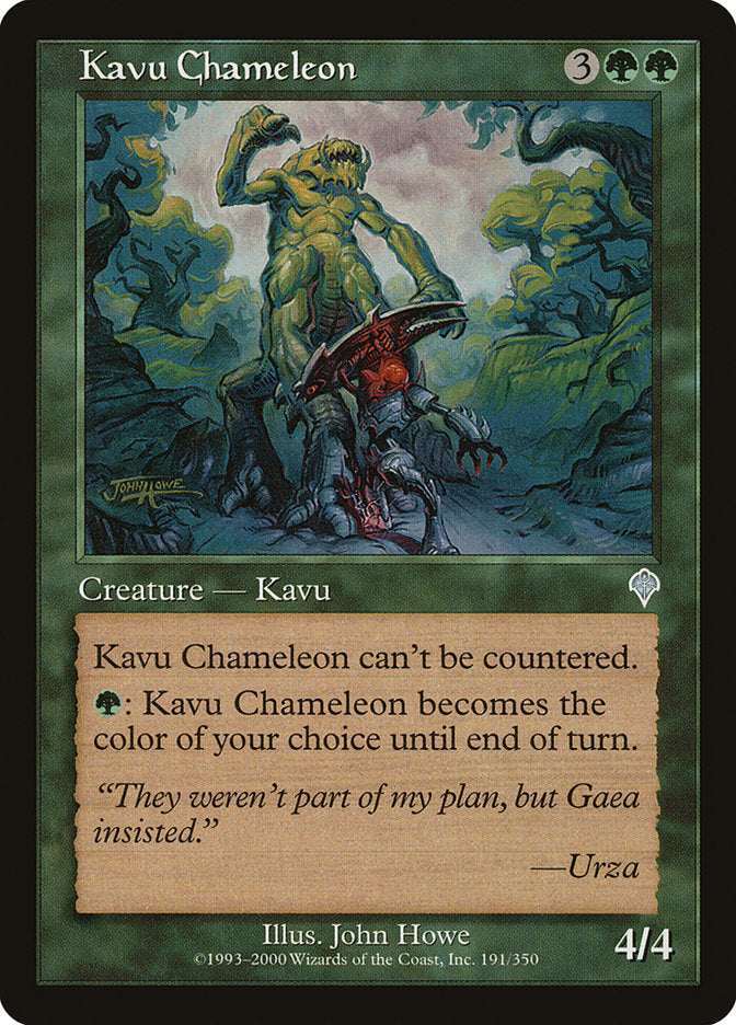 Kavu Chameleon [Invasion] | Game Haven TX