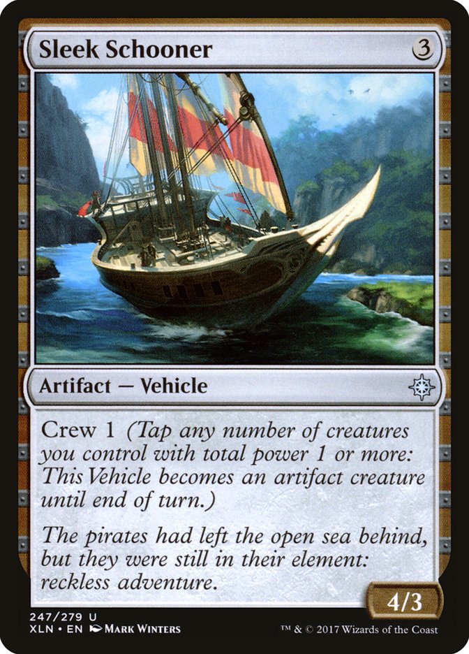 Sleek Schooner [Ixalan] | Game Haven TX