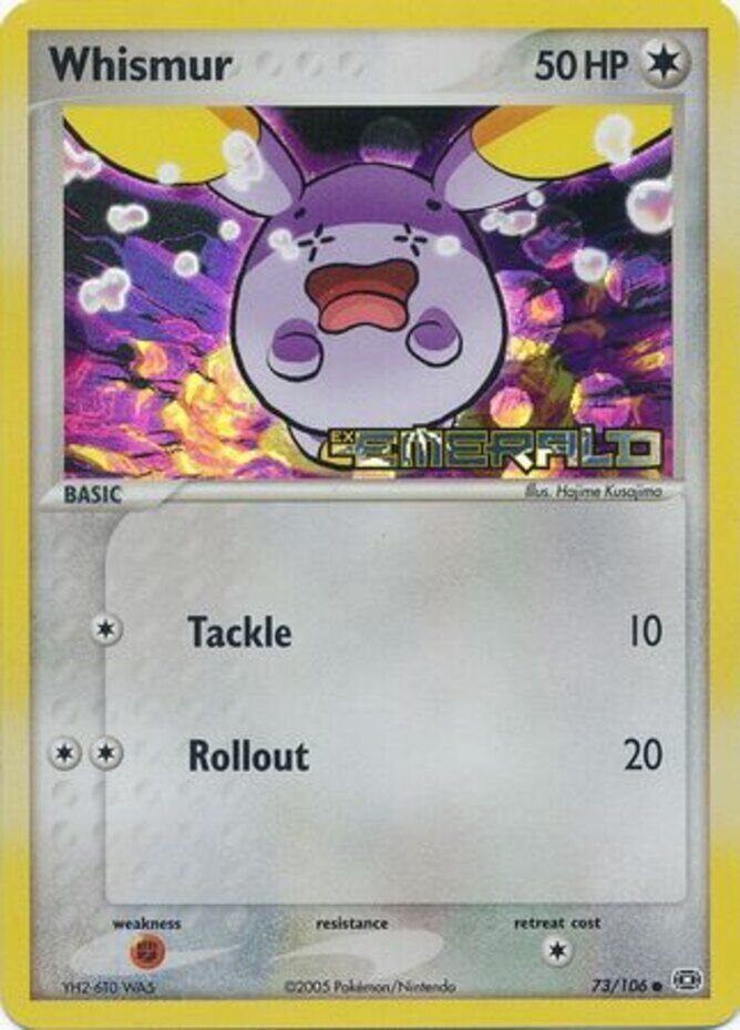 Whismur (73/106) (Stamped) [EX: Emerald] | Game Haven TX