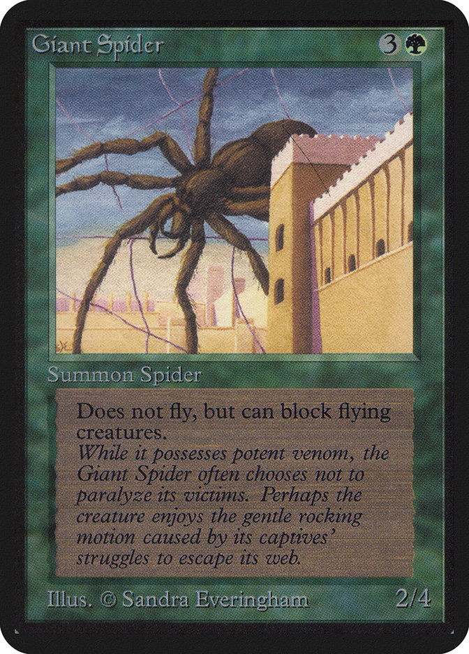 Giant Spider [Limited Edition Alpha] | Game Haven TX