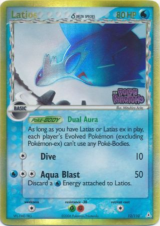 Latios (12/110) (Delta Species) (Stamped) [EX: Holon Phantoms] | Game Haven TX
