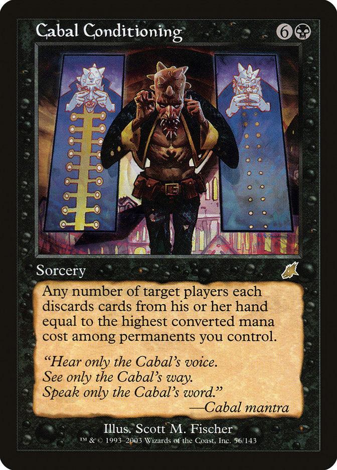Cabal Conditioning [Scourge] | Game Haven TX