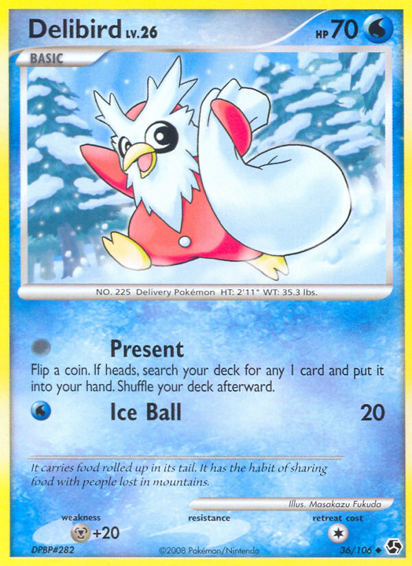 Delibird (36/106) [Diamond & Pearl: Great Encounters] | Game Haven TX