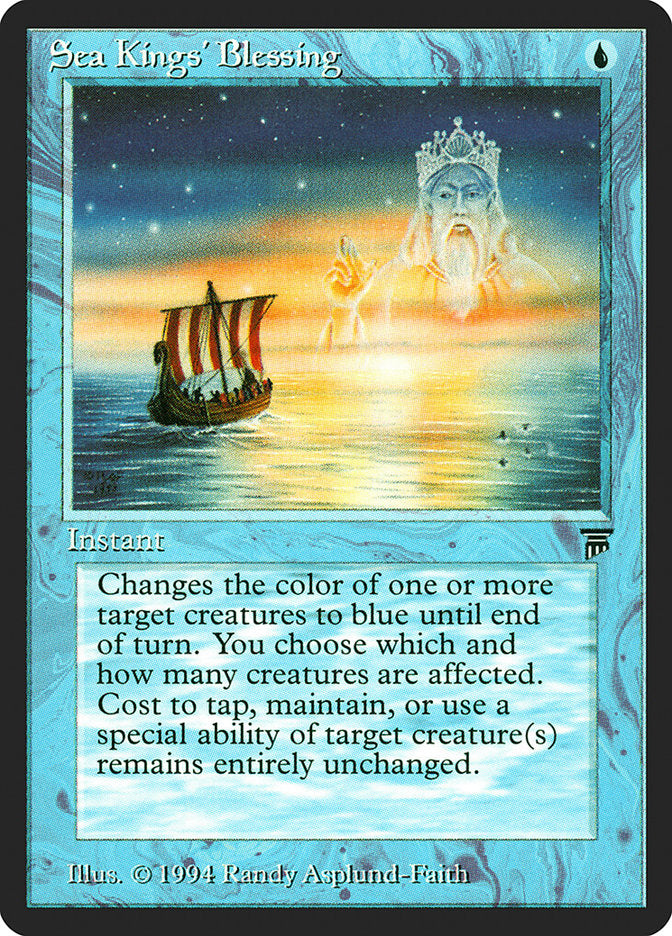 Sea Kings' Blessing [Legends] | Game Haven TX