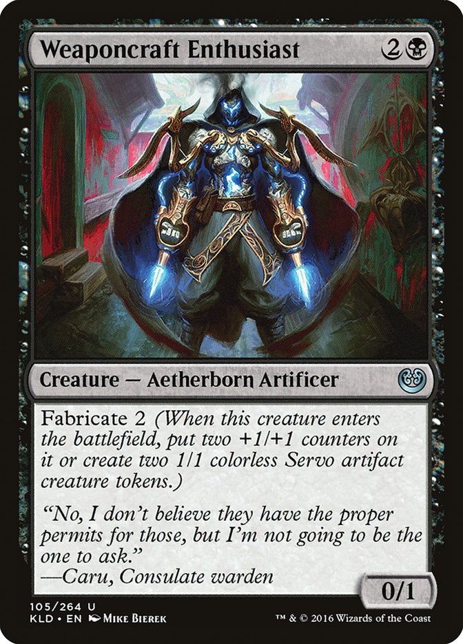 Weaponcraft Enthusiast [Kaladesh] | Game Haven TX