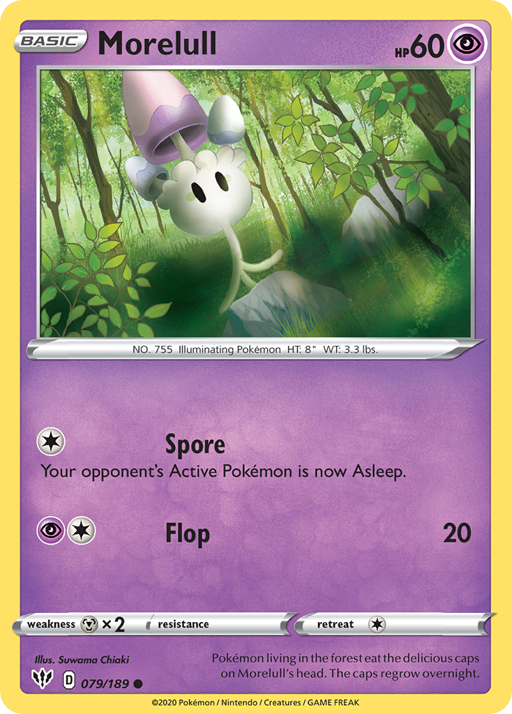 Morelull (079/189) [Sword & Shield: Darkness Ablaze] | Game Haven TX