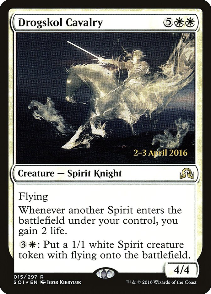 Drogskol Cavalry [Shadows over Innistrad Promos] | Game Haven TX