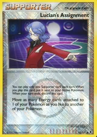 Lucian's Assignment (92/111) (League Promo) [Platinum: Rising Rivals] | Game Haven TX