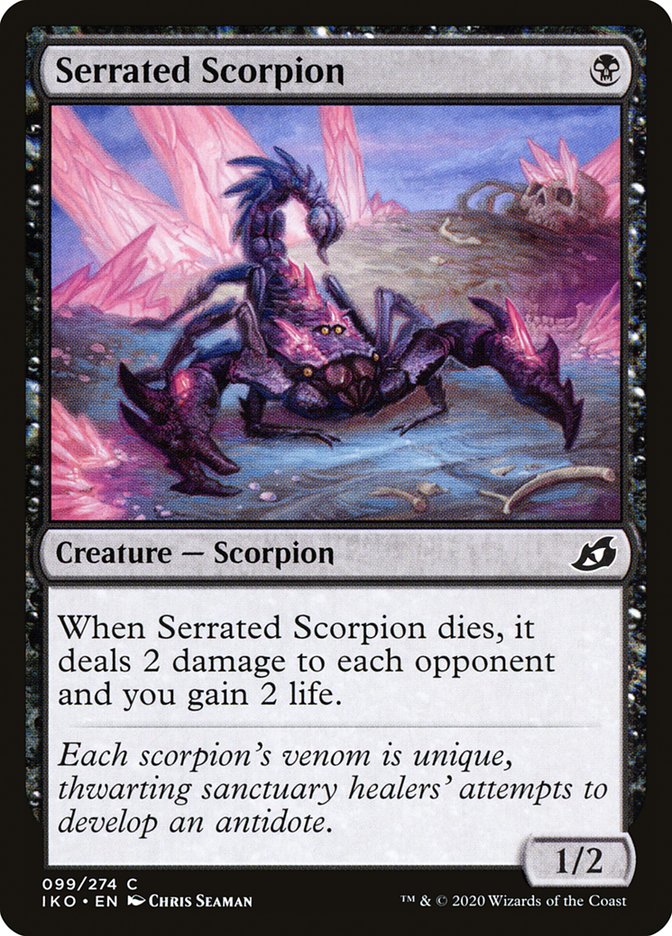 Serrated Scorpion [Ikoria: Lair of Behemoths] | Game Haven TX