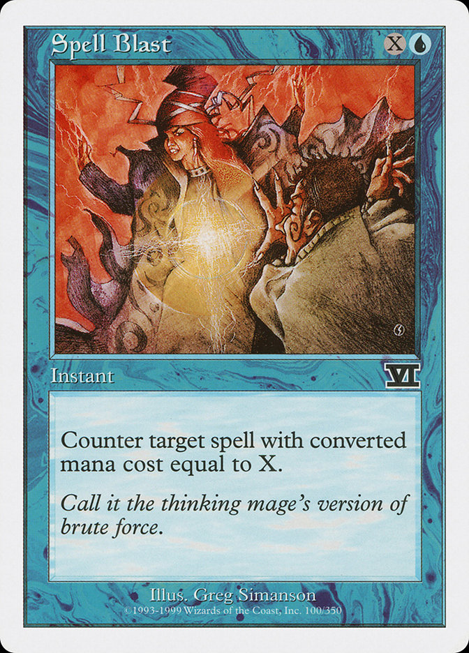 Spell Blast [Classic Sixth Edition] | Game Haven TX