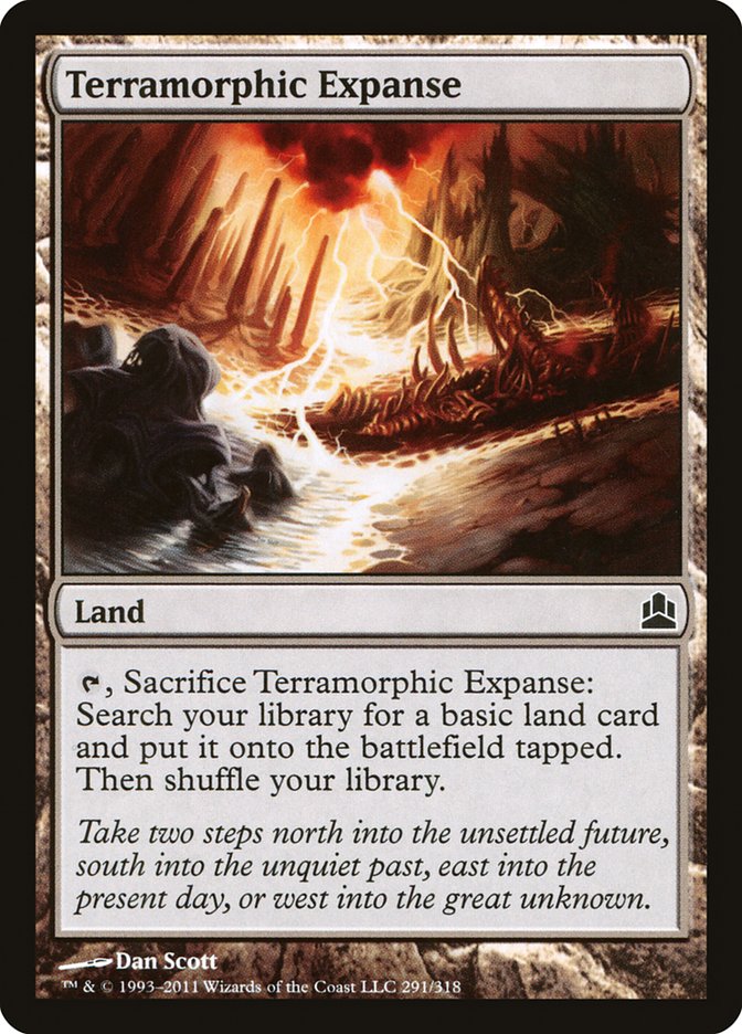 Terramorphic Expanse [Commander 2011] | Game Haven TX