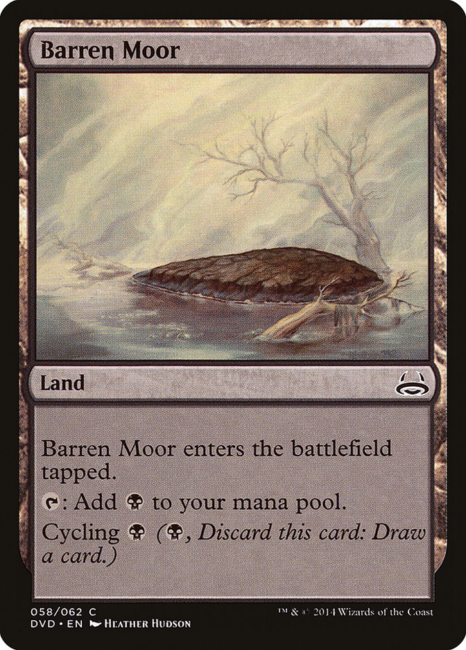 Barren Moor [Duel Decks Anthology: Divine vs. Demonic] | Game Haven TX