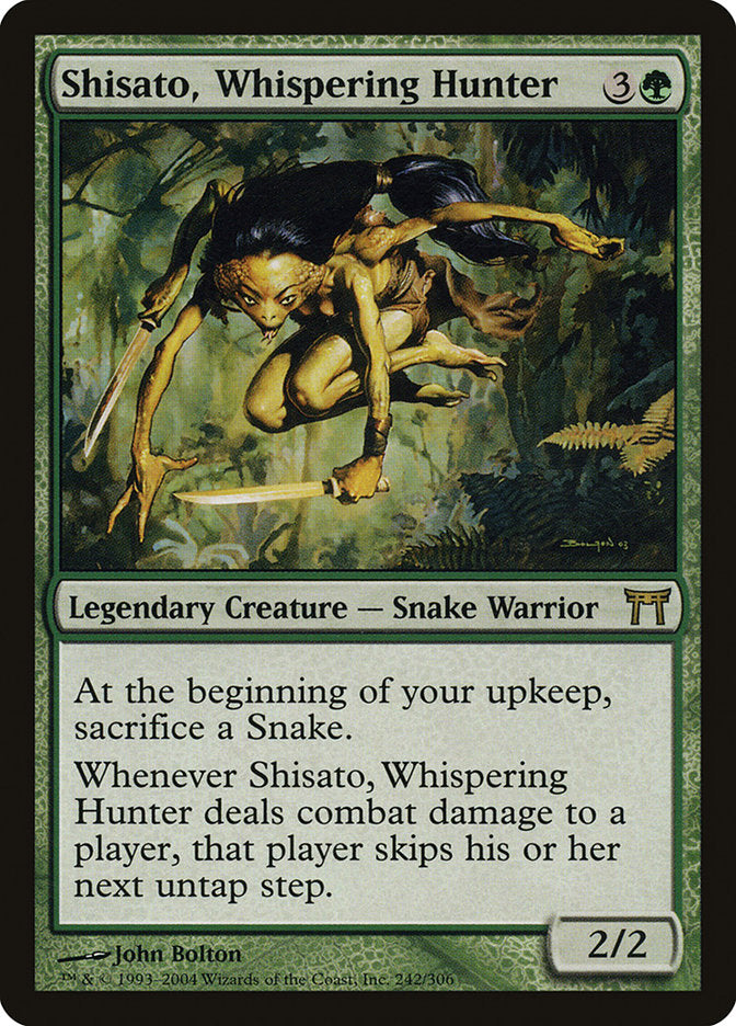 Shisato, Whispering Hunter [Champions of Kamigawa] | Game Haven TX
