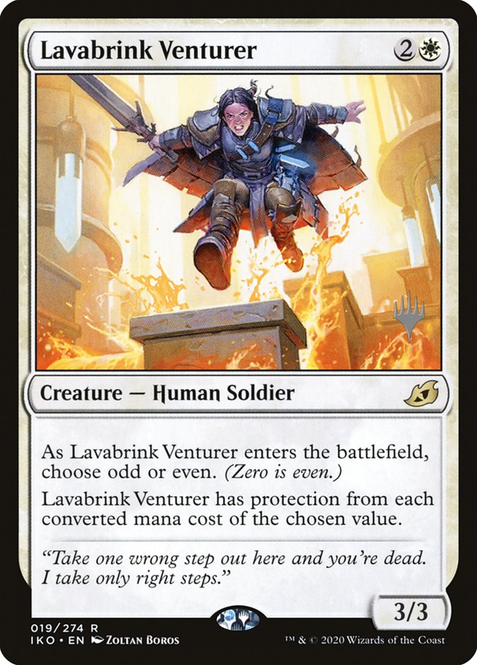 Lavabrink Venturer (Promo Pack) [Ikoria: Lair of Behemoths Promos] | Game Haven TX