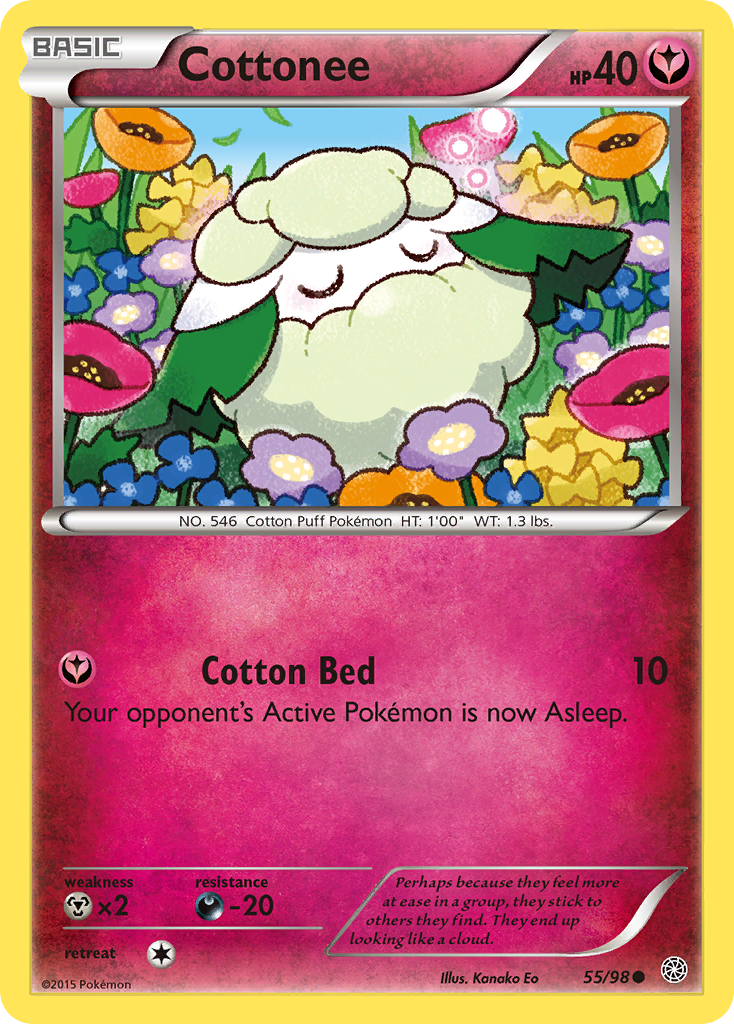 Cottonee (55/98) [XY: Ancient Origins] | Game Haven TX