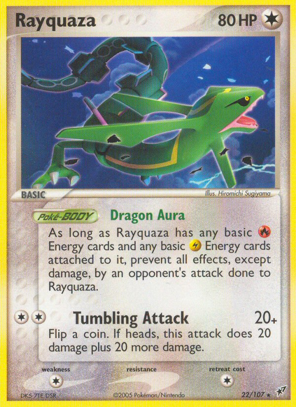 Rayquaza (22/107) [EX: Deoxys] | Game Haven TX