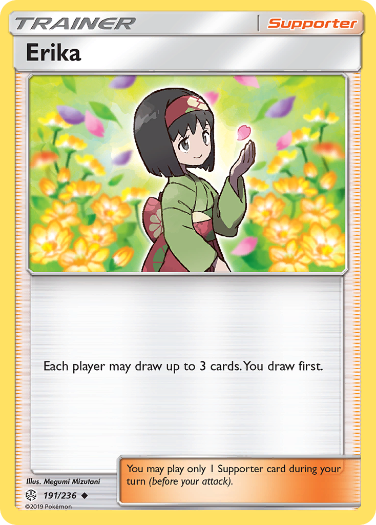 Erika (191/236) [Sun & Moon: Cosmic Eclipse] | Game Haven TX