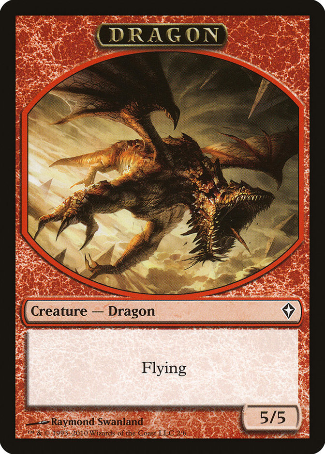 Dragon [Worldwake Tokens] | Game Haven TX