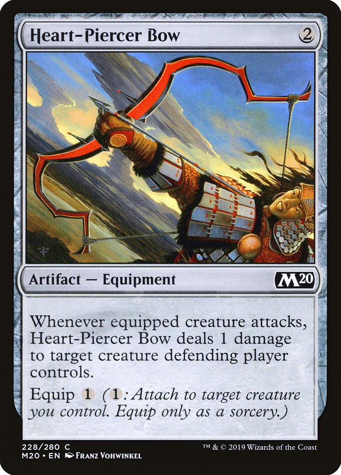 Heart-Piercer Bow [Core Set 2020] | Game Haven TX