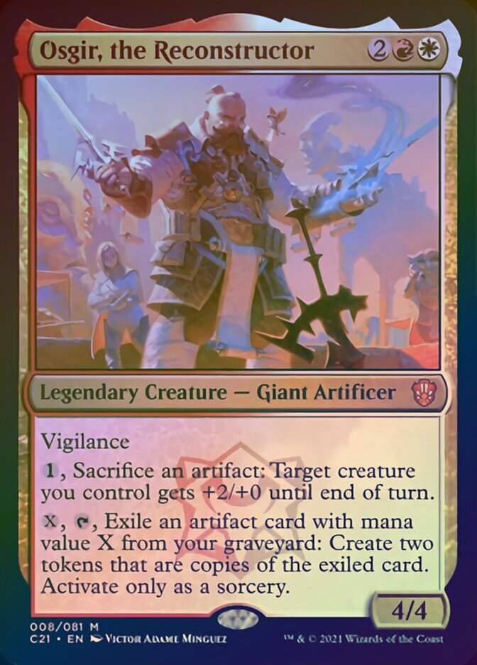 Osgir, the Reconstructor (Display Commander) [Commander 2021] | Game Haven TX