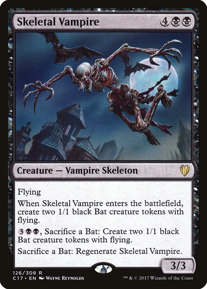 Skeletal Vampire [Commander 2017] | Game Haven TX