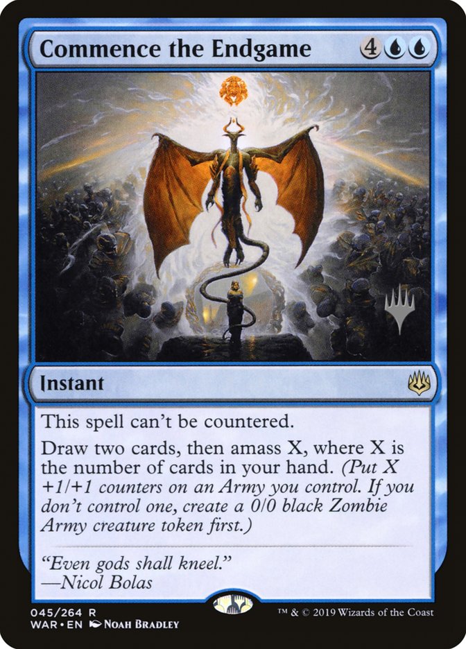 Commence the Endgame [War of the Spark Promos] | Game Haven TX