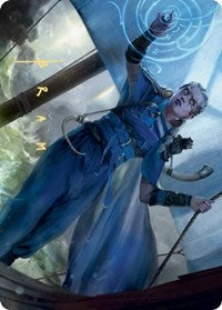 Inga Rune-Eyes Art Card (Gold-Stamped Signature) [Kaldheim: Art Series] | Game Haven TX