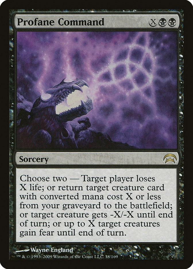 Profane Command [Planechase] | Game Haven TX
