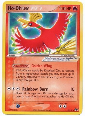 Ho-Oh ex (17/17) (Non-Holo) [POP Series 3] | Game Haven TX