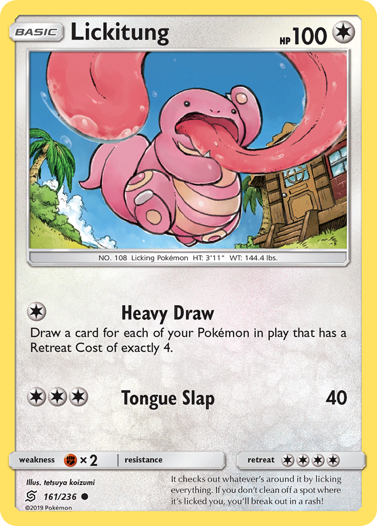 Lickitung (161/236) [Sun & Moon: Unified Minds] | Game Haven TX