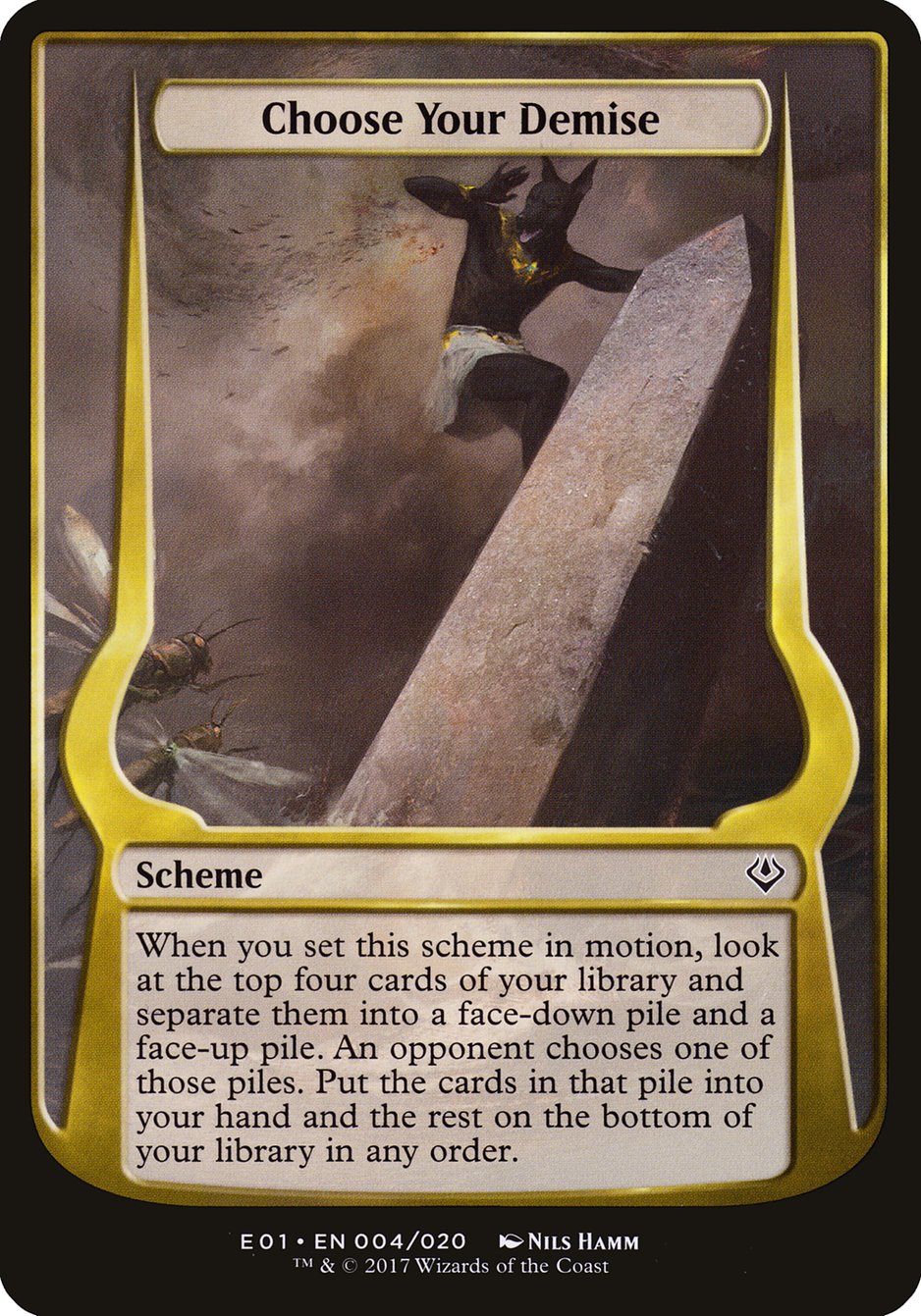 Choose Your Demise [Archenemy: Nicol Bolas Schemes] | Game Haven TX